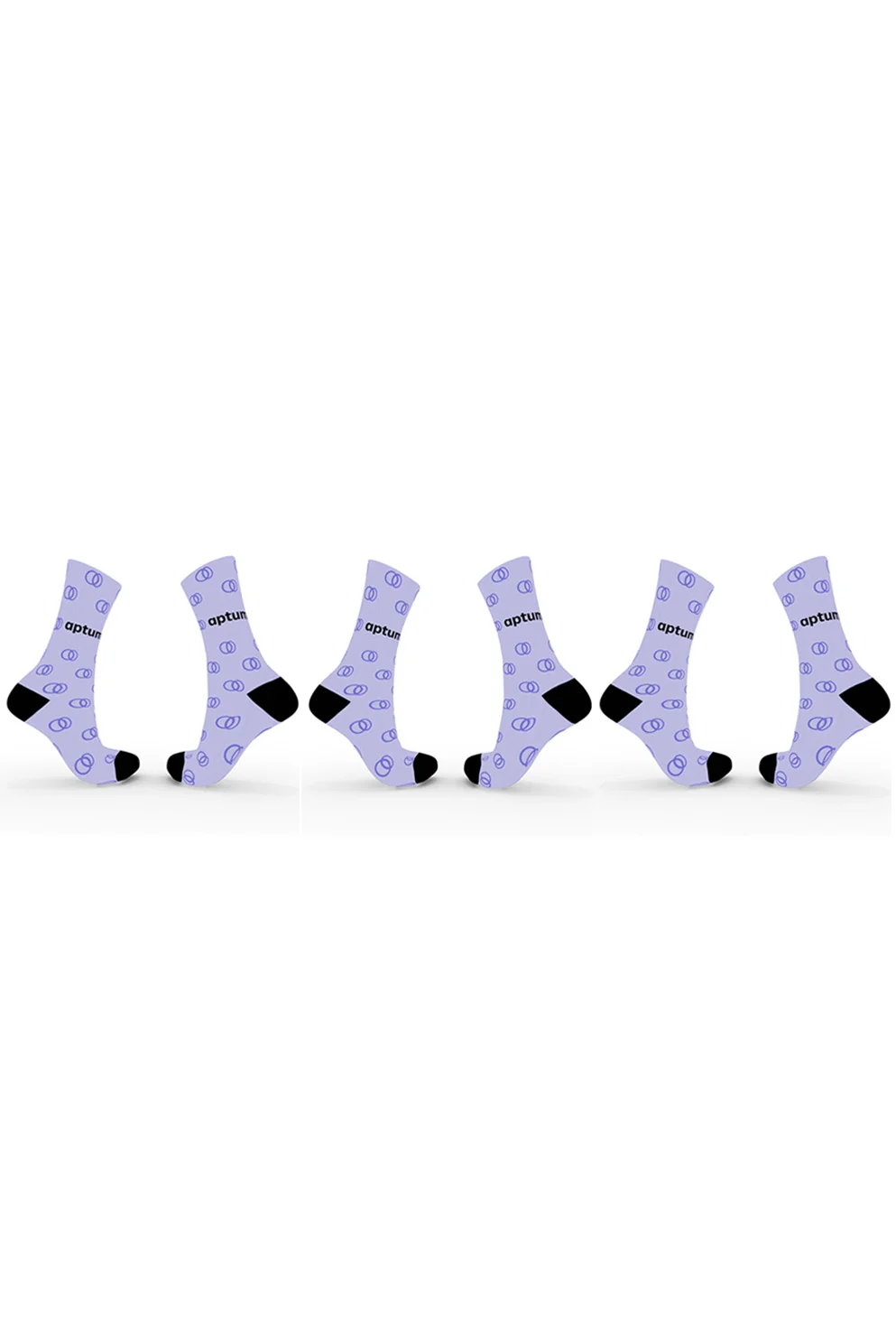 3-Pair Bundle - Sustainable High-Speed Premium Crew Socks