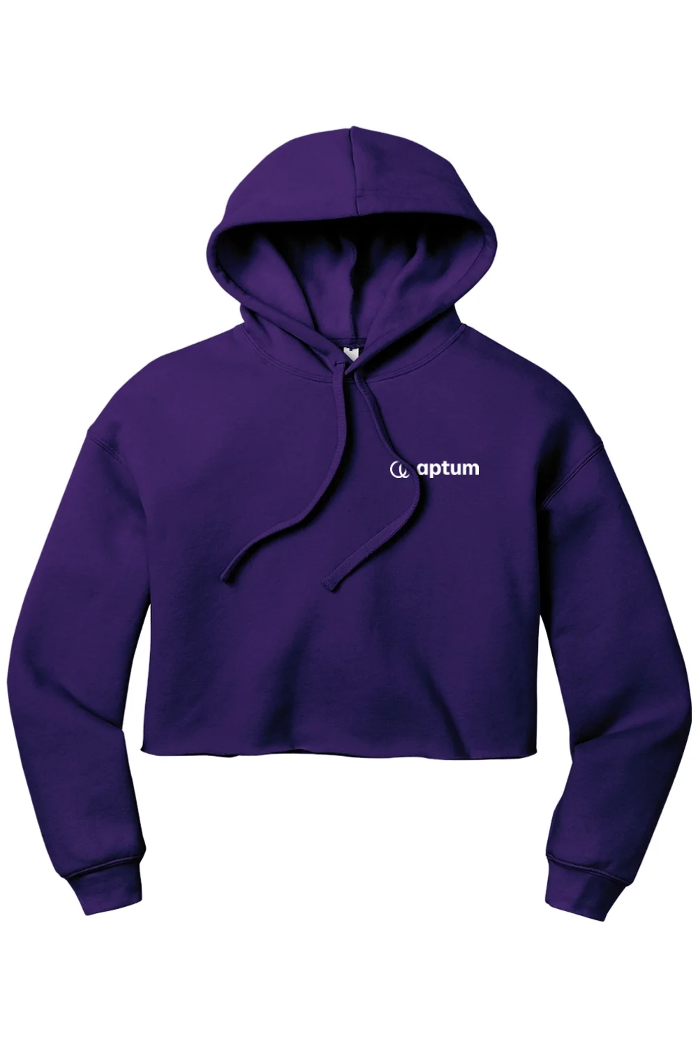Alternative view of Women's Cropped Fleece Hoodie
